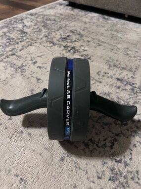 Perfect Ab Carver Sport Ab Wheel - Black with Blue Trim